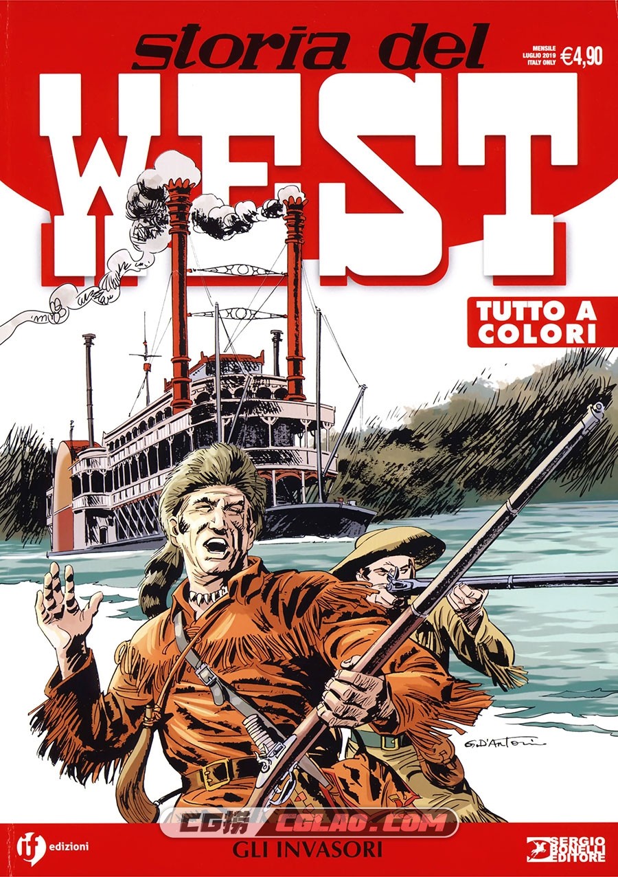 Storia Del West 第4卷 Gli Invasori Edizioni IF 漫画 百度网盘下载,stw4_001.jpg