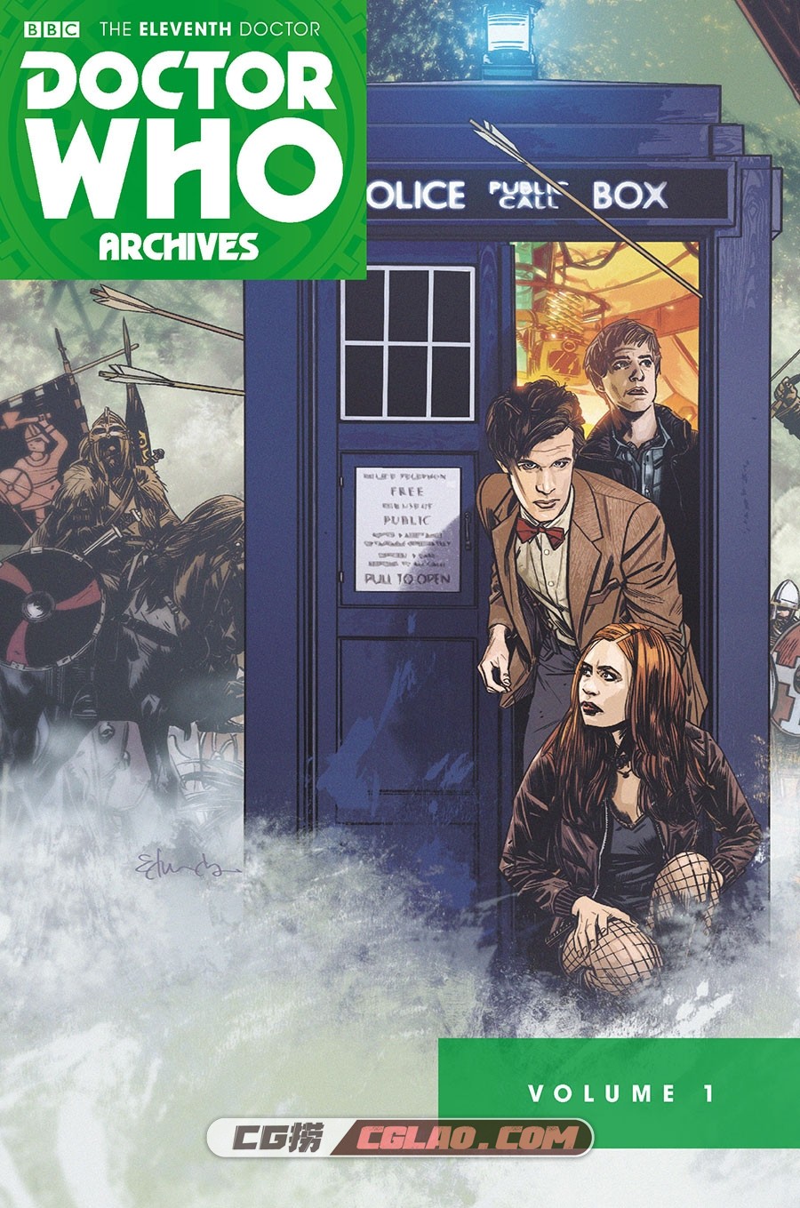 Doctor Who The Eleventh Doctor Archives Omnibus 第1卷 2015 digital 漫画,Doctor-Who---The-Eleventh-Doctor-Archives-Omnibus-v01-000.jpg