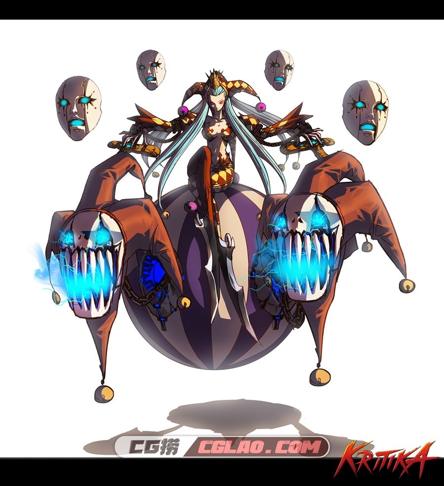 kritika 疾风之刃 游戏角色人物原画设定概念 百度网盘 170P,Monster_bloodmari.jpg