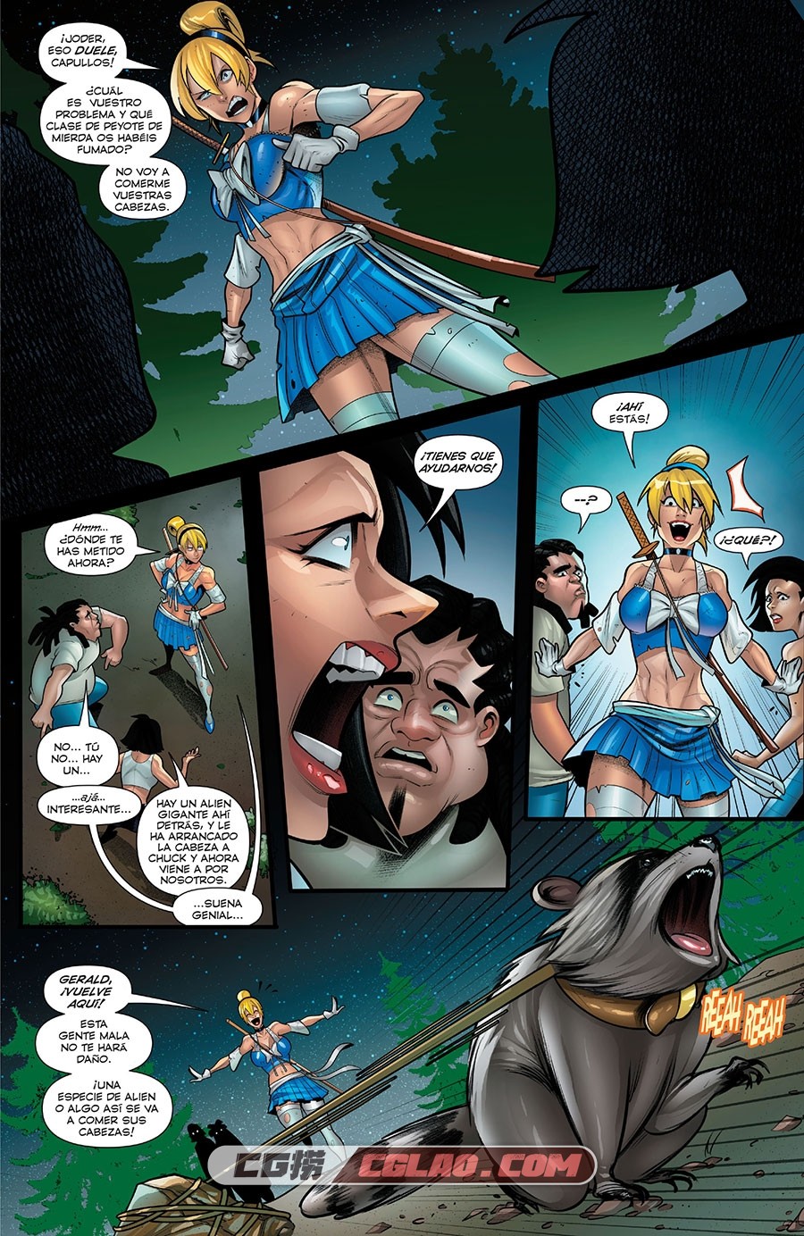 Grimm Fairy Tales: 2022 May The 4th Cosplay Special 漫画 百度网盘下载,Grimm-Fairy-Tales-2022-May-the-4th-Pinup-Special-006.jpg