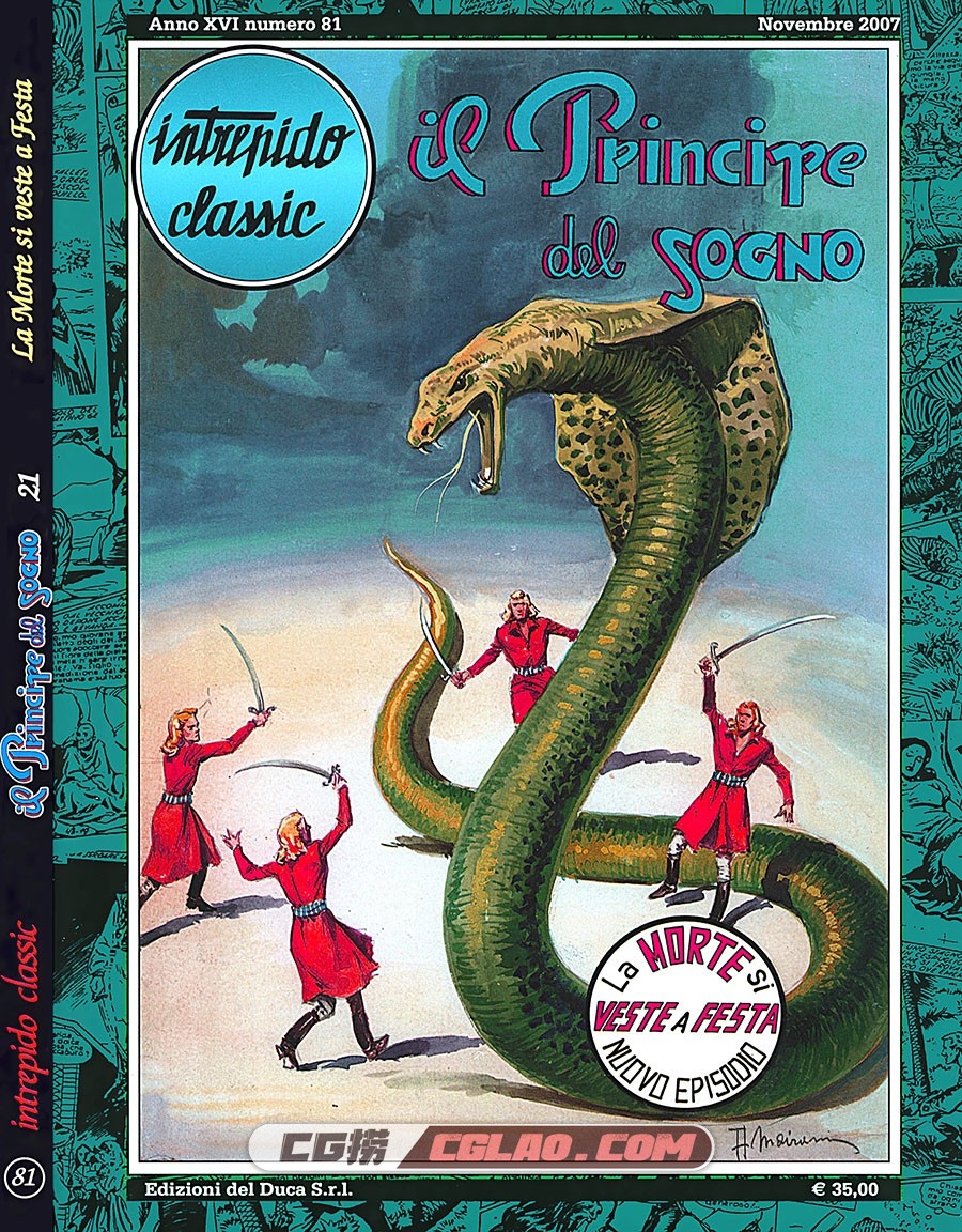 Intrepido Classic 第81卷 Il Principe Del Sogno La Morte Si Veste A Festa漫画,IC81-leo-dfx_001.jpg