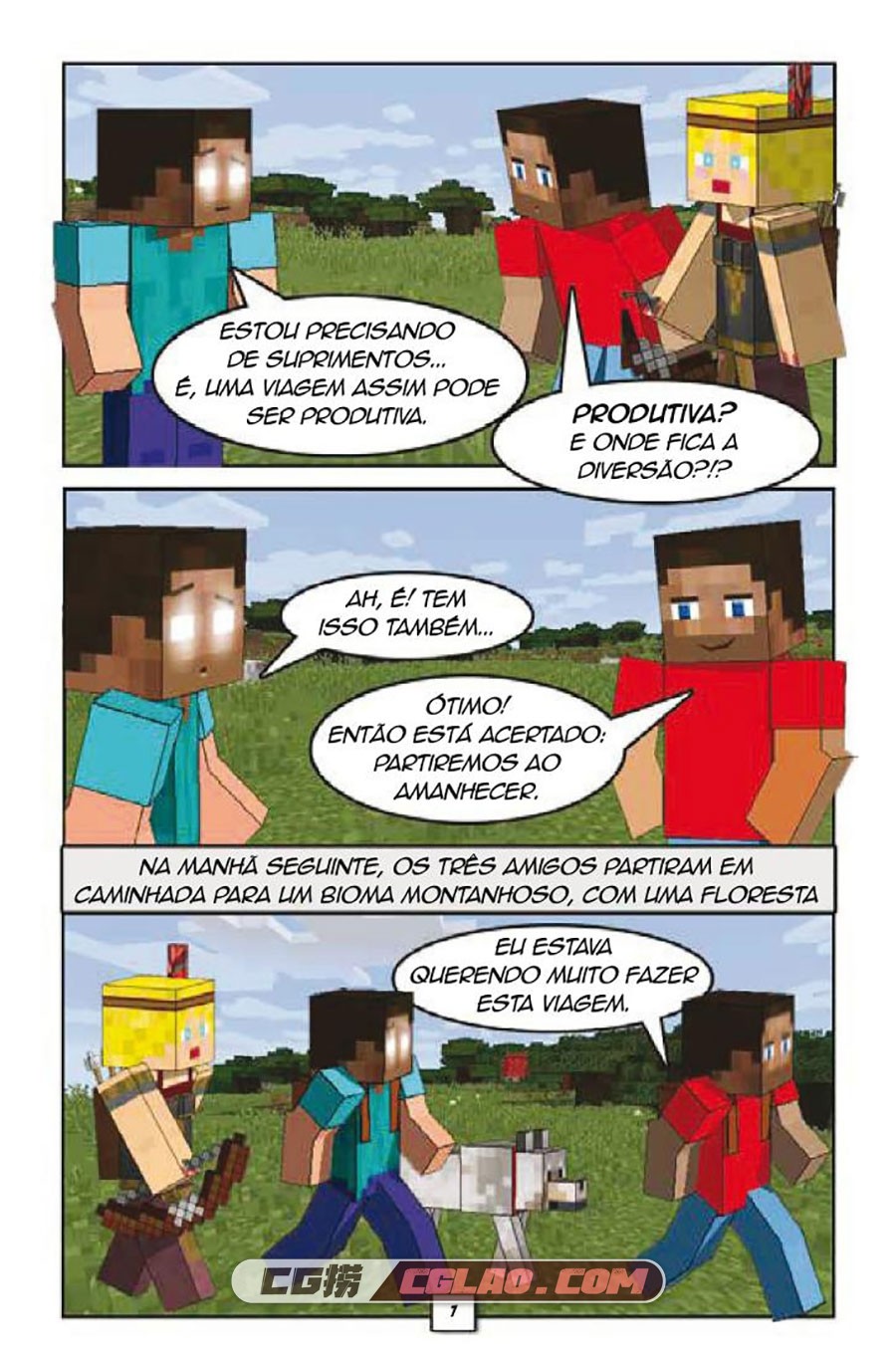 Minecraft Comics junho 2022 漫画 百度网盘下载,2022-06-01-Minecraft-Comics0006.jpg