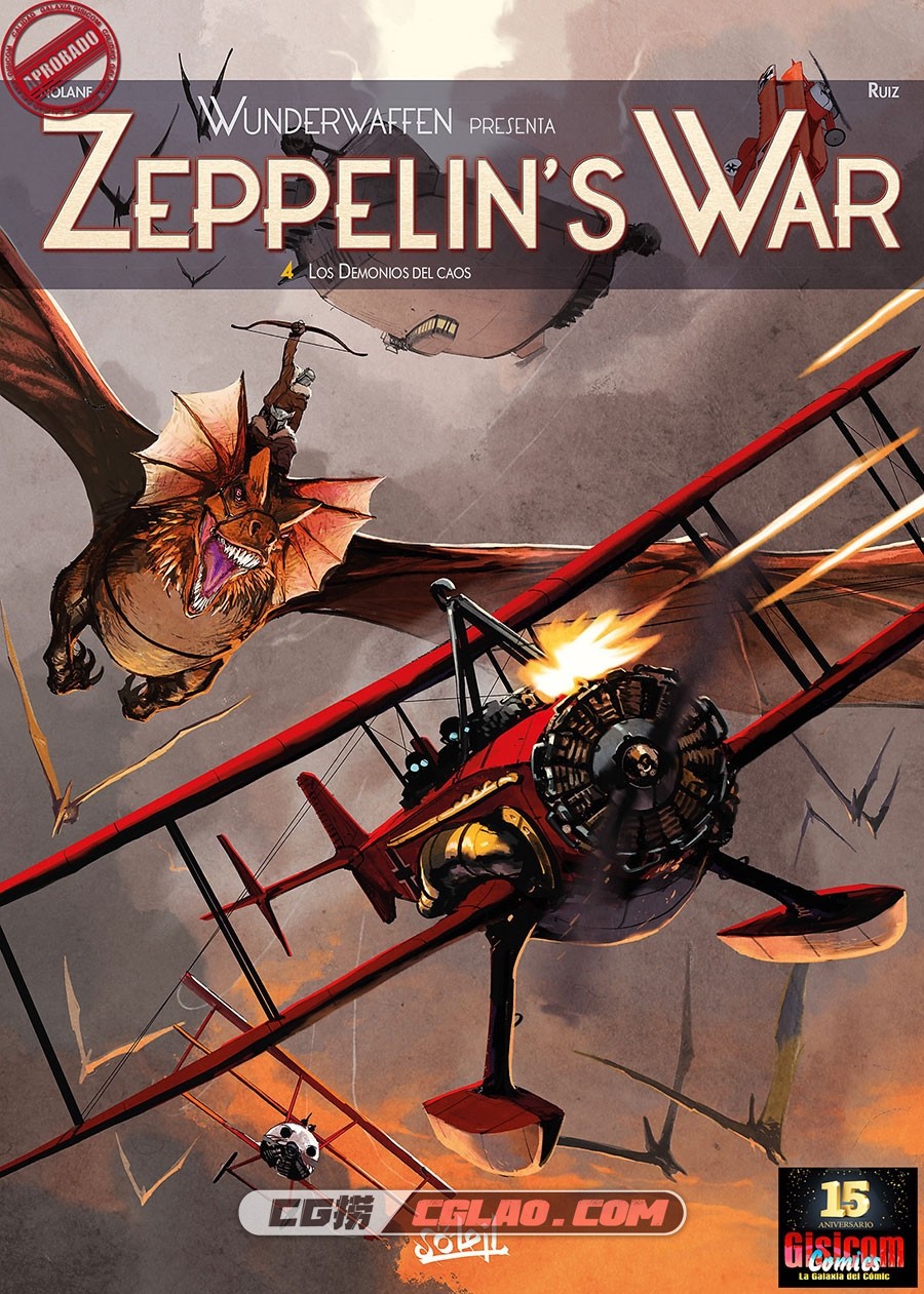 Wunderwaffen La guerra de los Zeppelines 第4册 Los demonios del caos 漫画,001.jpg