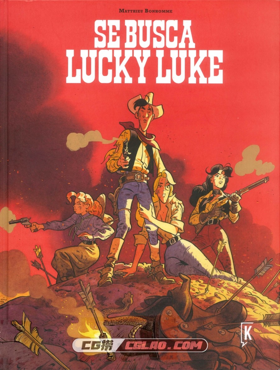 Se busca Lucky Luke de Matthieu Bonhomme 漫画 百度网盘下载,00.jpg