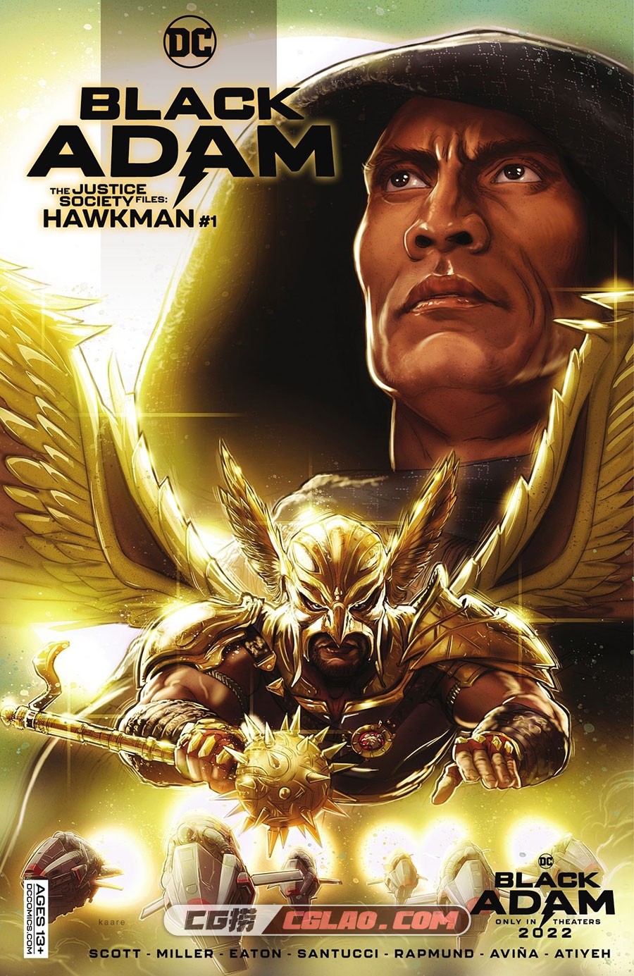 Black Adam The Justice Society Files Hawkman 001 (2022) digital SD 漫画,Black-Adam---The-Justice-Society-Files---Hawkman-001-000.jpg