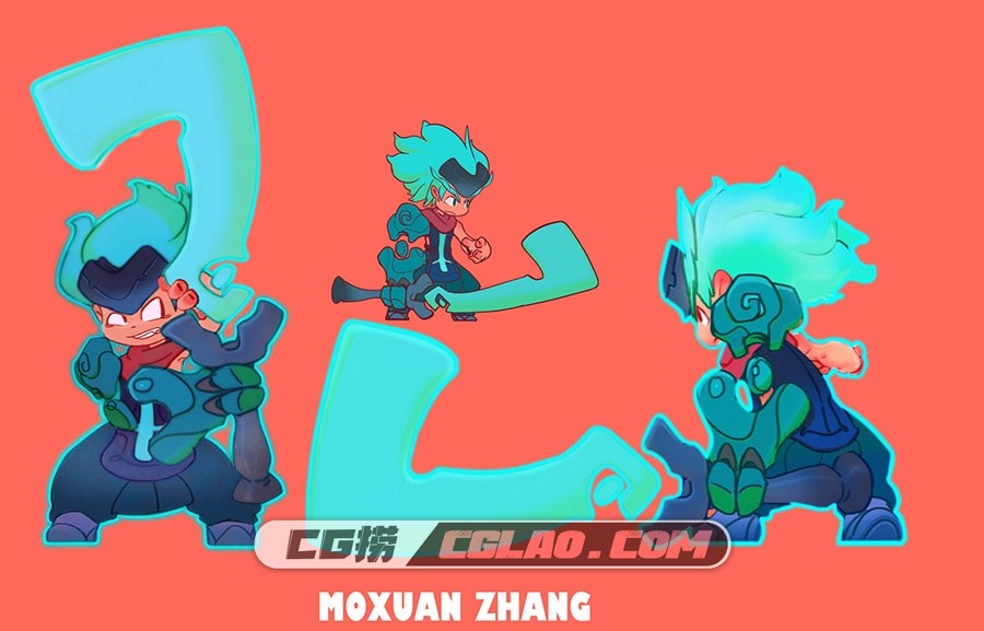 Moxuan Zhang 游戏角色原画设定集 百度网盘下载 266P,moxuan-zhang--(1).jpg