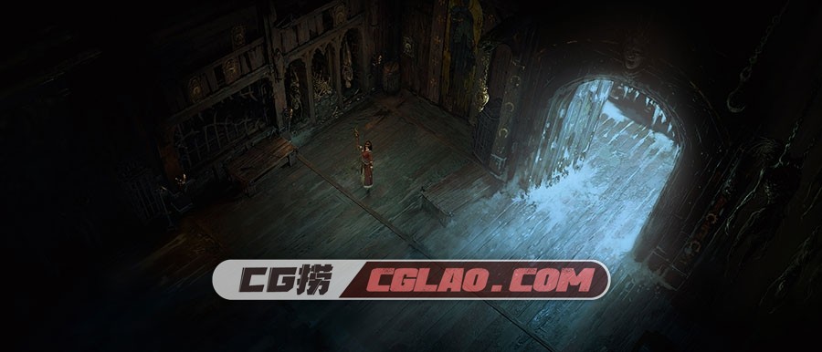 暗黑破坏神2Diablo IV 角色原画画集 百度网盘下载 21P,cathedral.jpg