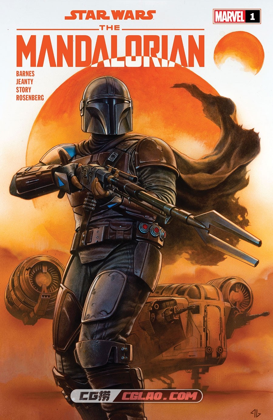 Star Wars The Mandalorian 001 (2022) Digital Kileko Empire 漫画 百度网盘,Star-Wars---The-Mandalorian-(2022-)-01-(of-08)-000.jpg