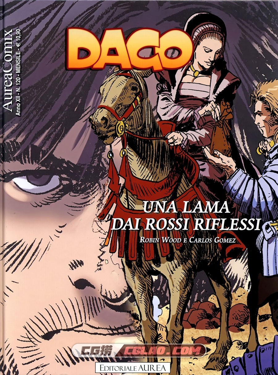 AureaComix 120 Dago 140 Una Lama Dai Rossi Riflessi 漫画 百度网盘下载,aurea120_000.jpg