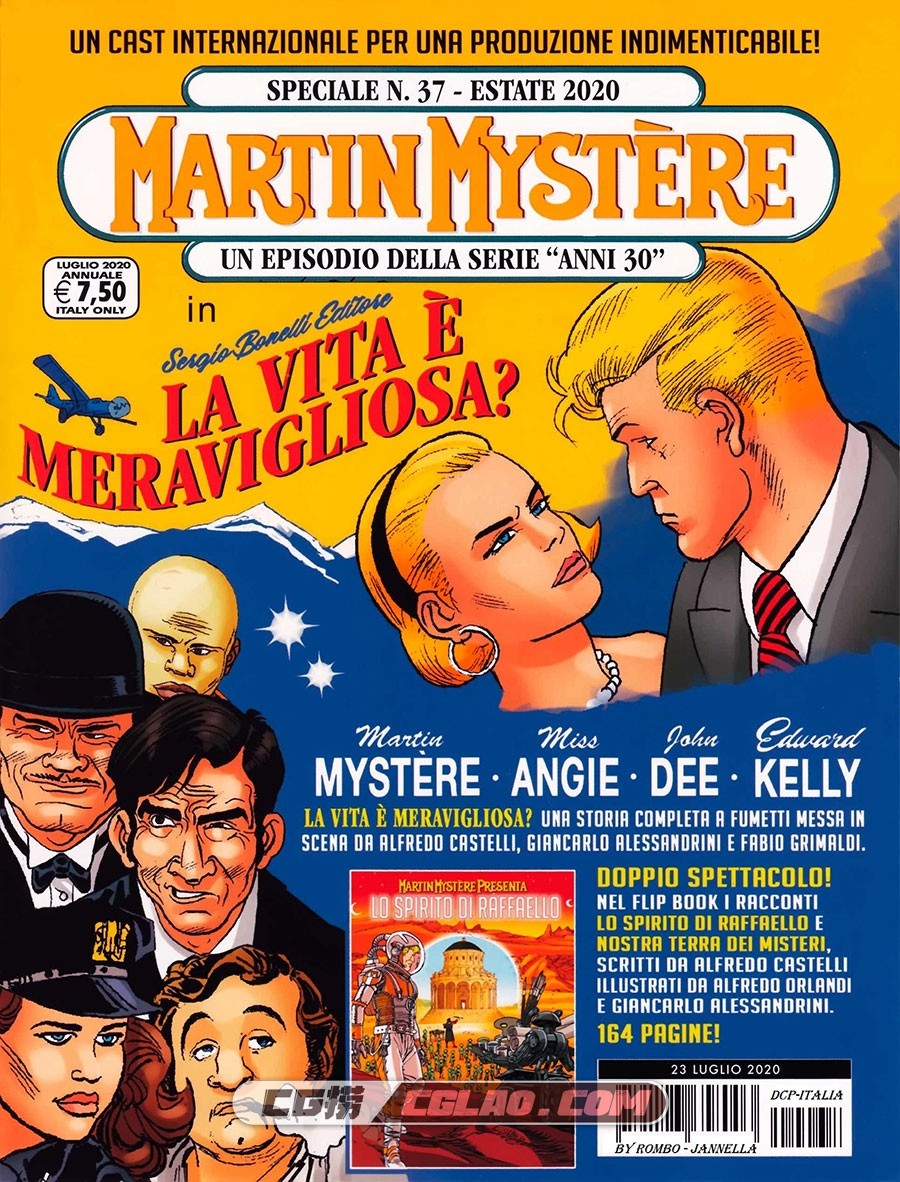 Martin Mystere speciale 37 La vita e meravigliosa Lo spirito di Raffaello 漫画,Martin-Mystere-speciale-37-By-Rombo---0001.jpg