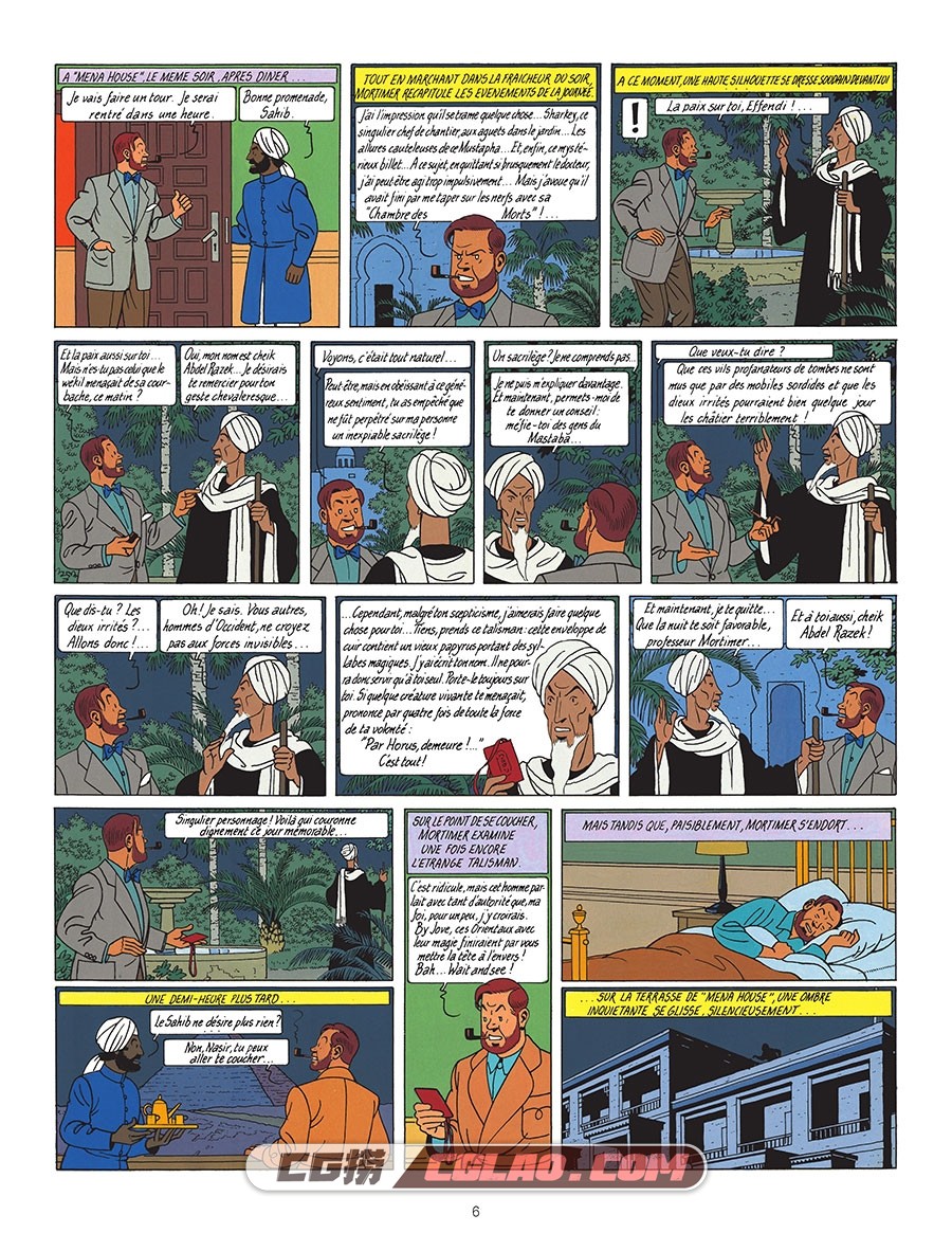 Les Aventures De Blake Et Mortimer 第5册 Le Mystère De La Grande Pyramide 2,Les.aventures.de.Blake.et.Mortimer.T05-09.jpg