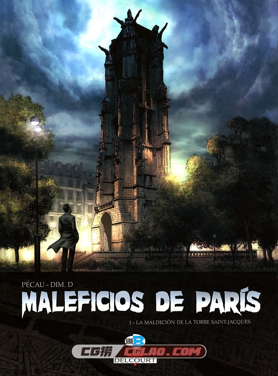 Maleficios de París 第1册 La maldición de la Torre Saint Jacques 漫画,001-final.jpg