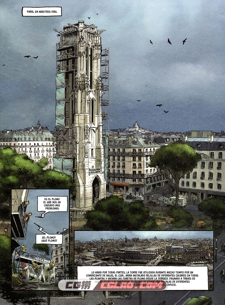 Maleficios de París 第1册 La maldición de la Torre Saint Jacques 漫画,007.jpg