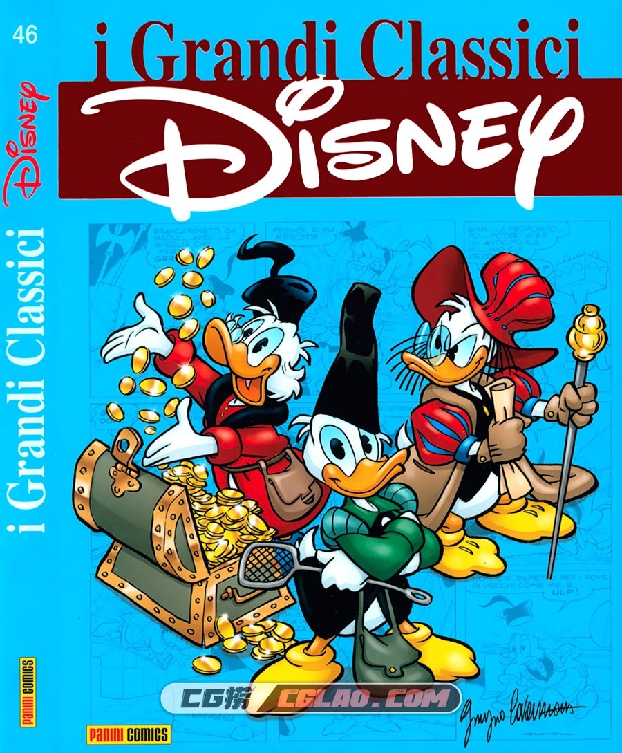 I grandi classici Disney II Serie 46 Panini 2019-10 漫画 百度网盘下载,Grandi-Classici-046-Bibbo64-0001.jpg