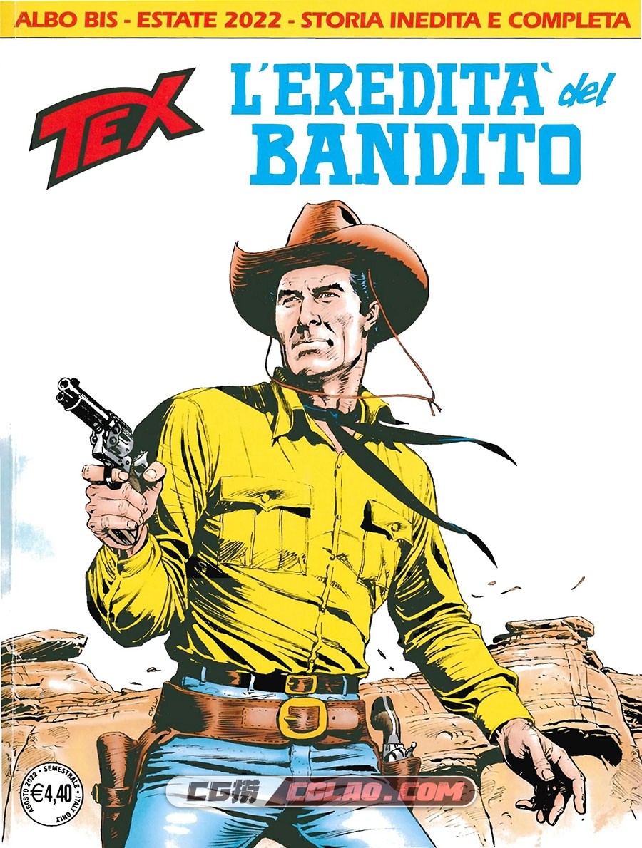 Tex Willer Mensile 741 BIS L’Eredità Del Bandito Luglio 2022 漫画,edi001.jpg