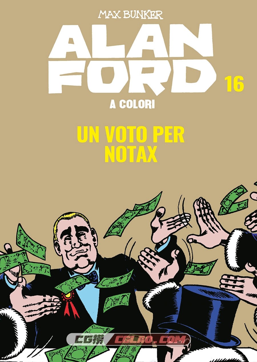 Alan Ford A Colori 第16卷 Un Voto Per Notax 2019 漫画 百度网盘下载,001.jpg