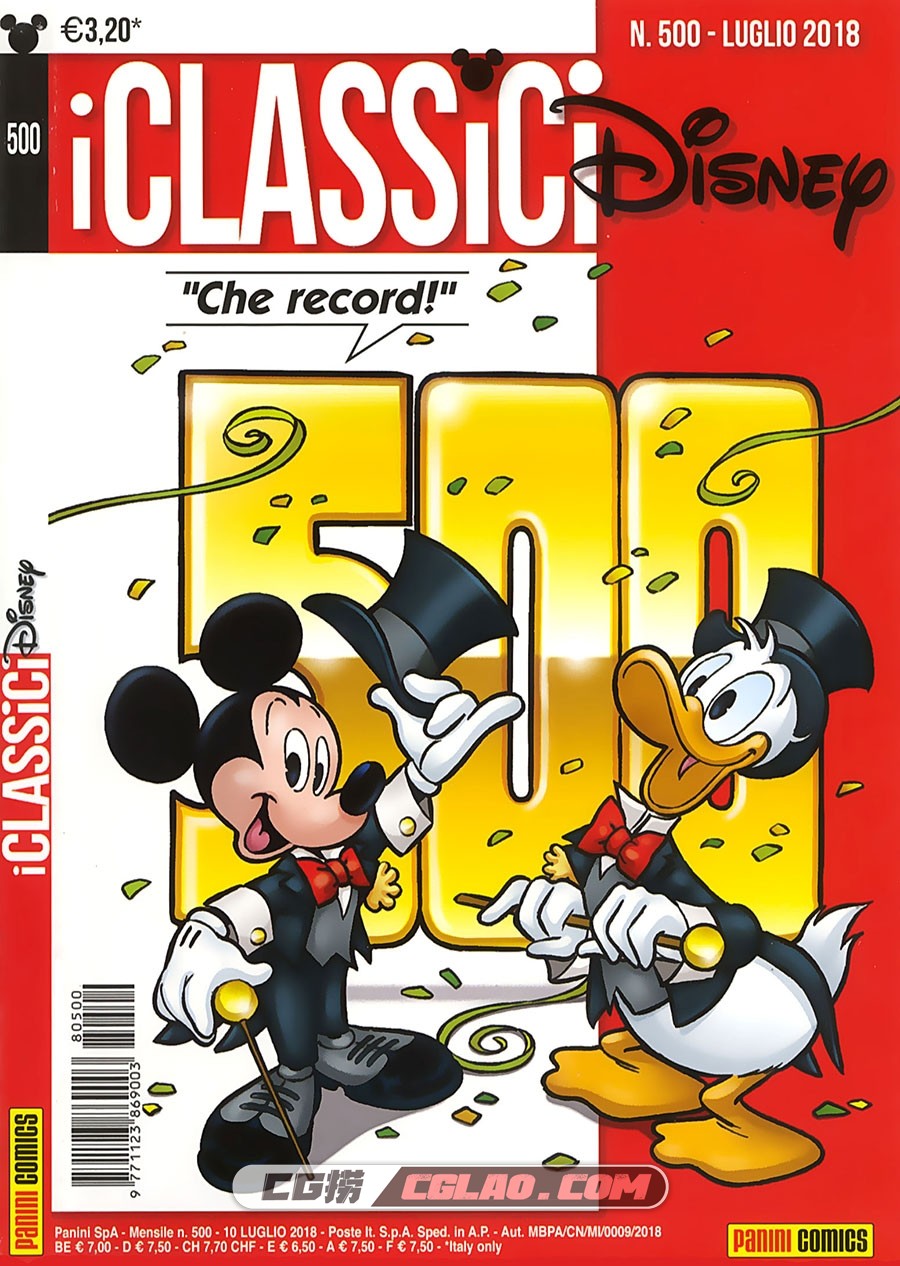 I Classici Disney 第500卷 漫画 百度网盘下载,I-Classici-Disney-500-Aquila-001.jpg