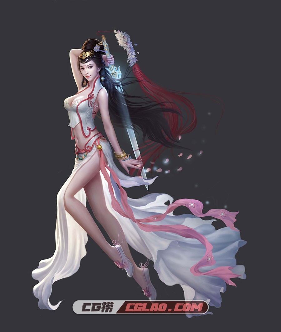中国风女角色 原画概念设定集 百度网盘下载 700P,中国风女角色原画-006.jpg