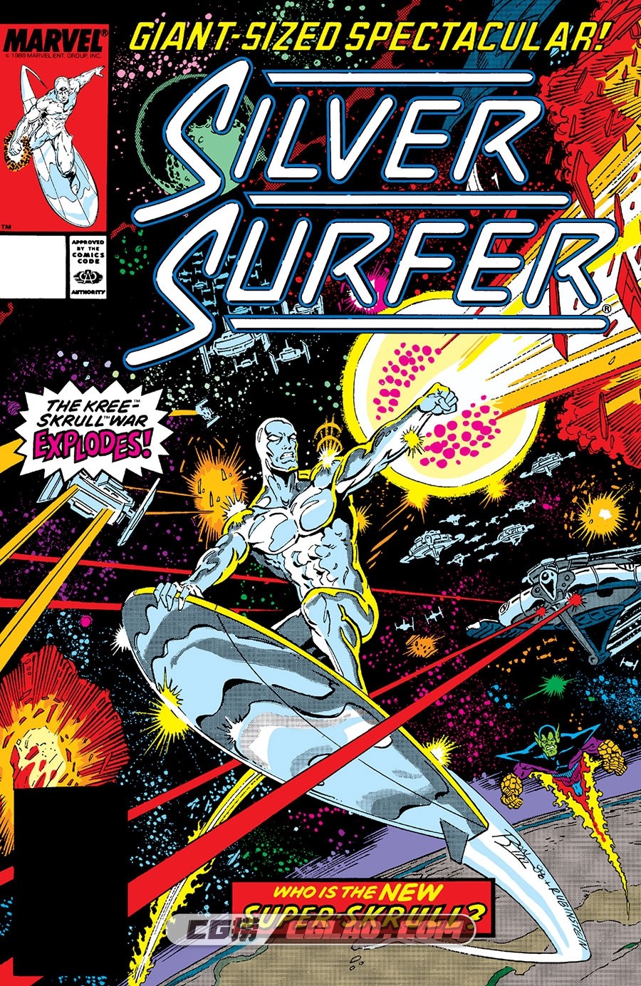 Silver Surfer 025 (1989) Digital Shadowcat Empire 漫画 百度网盘下载,Silver-Surfer-(1987-1998)-025-000.jpg