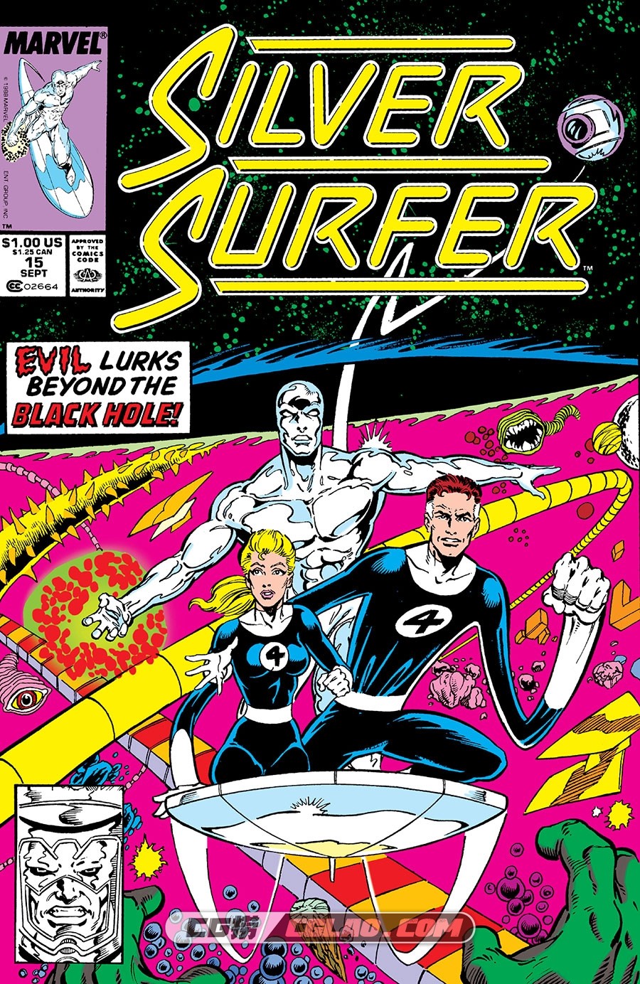 Silver Surfer 015 (1988) Digital Shadowcat Empire 漫画 百度网盘下载,Silver-Surfer-015-000.jpg