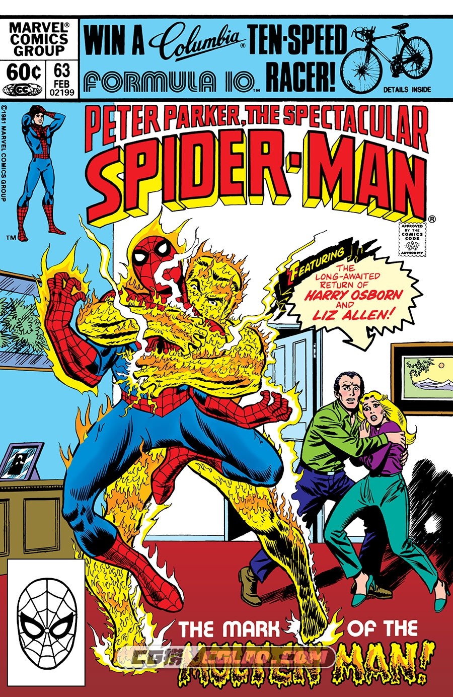 Spectacular Spider Man 063 (1982) Digital Shadowcat Empire 漫画 百度网盘,Peter-Parker,-The-Spectacular-Spider-Man-063-000.jpg